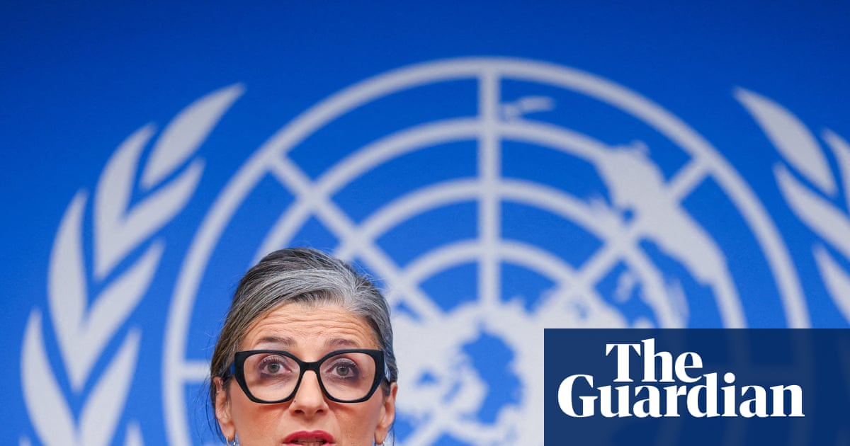 US sanctions against UN official and rights groups violate first amendment, lawsuit claims | Trump administration