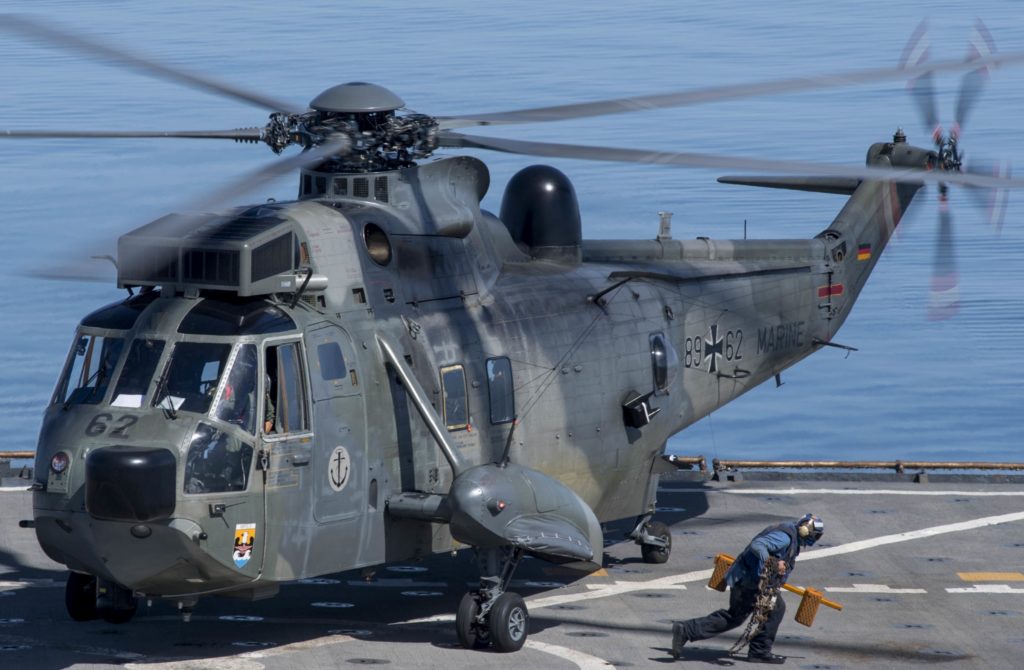 Ukraine’s 1970s Sea King helicopters just turned up armed with drone-killing drones