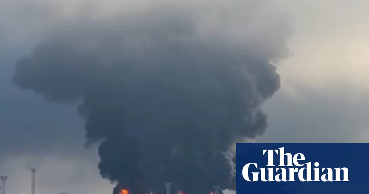 Ukrainian drones hit St Petersburg oil terminal and nearby port | Russia