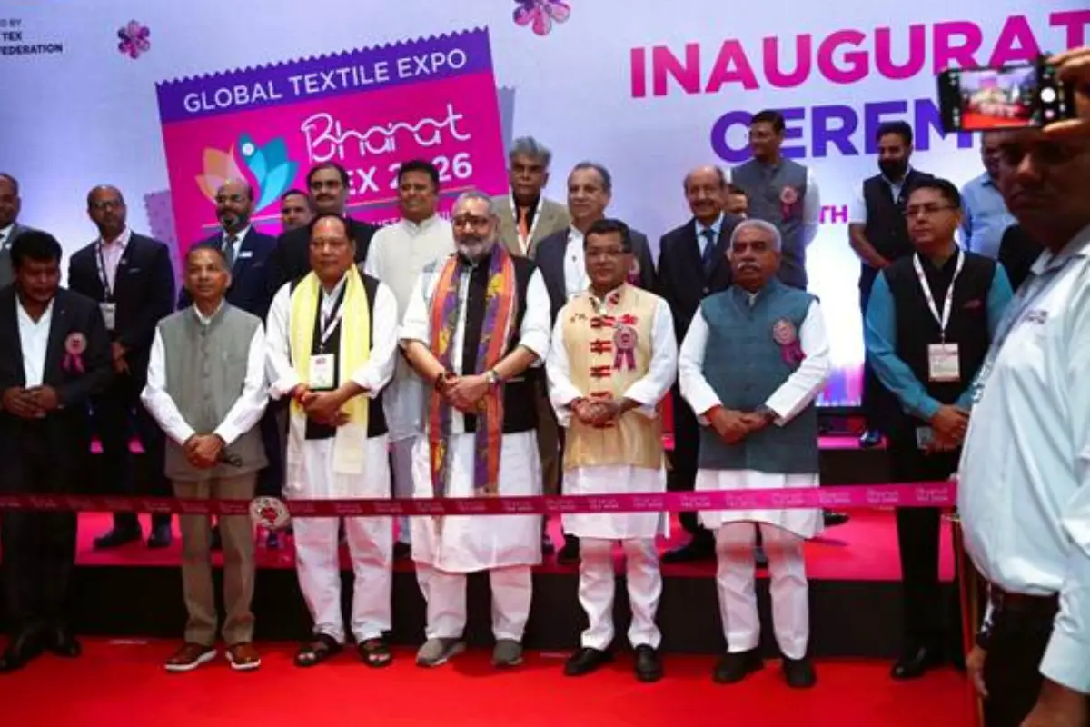 Union Minister of Textiles Inaugurates Bharat Tex 2026