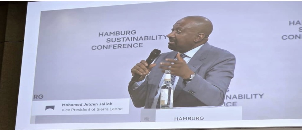 VP Juldeh thrills Hamburg Sustainability Conference