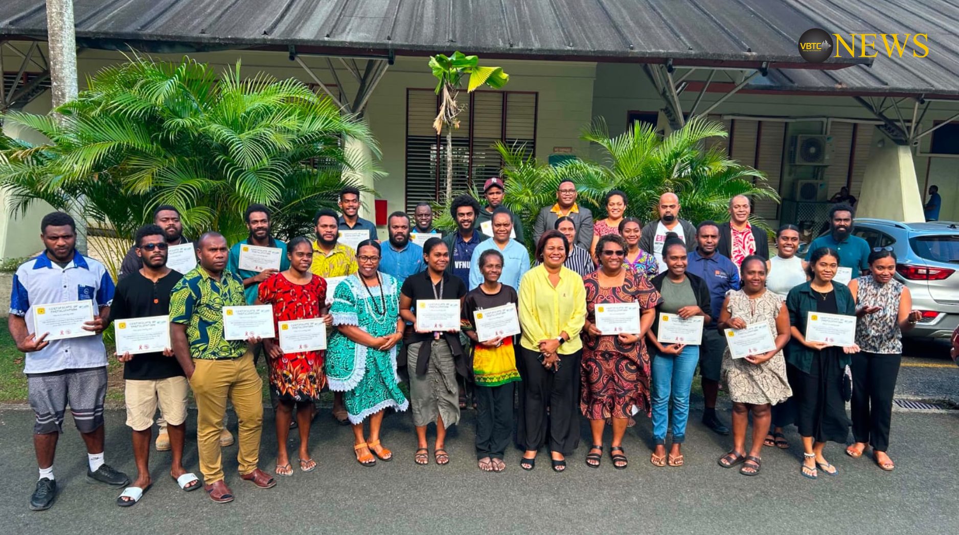 Vanuatu students pioneer HIV training partnership in Fiji