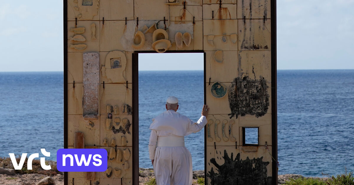 Veel felicitaties voor 250 jaar VS, maar paus Leo XIV blijft kritisch voor Trump vanuit Lampedusa
