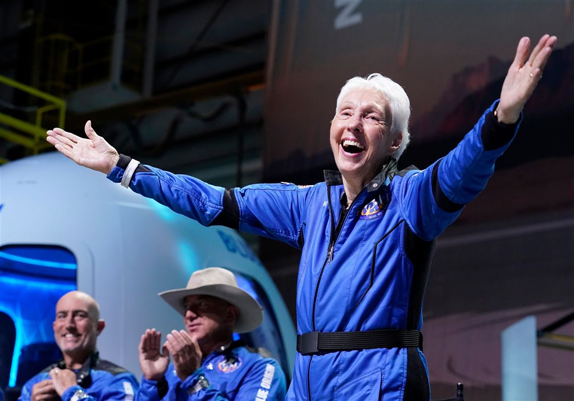 Wally Funk, aviation pioneer who was the oldest woman to travel into space, dies at 87