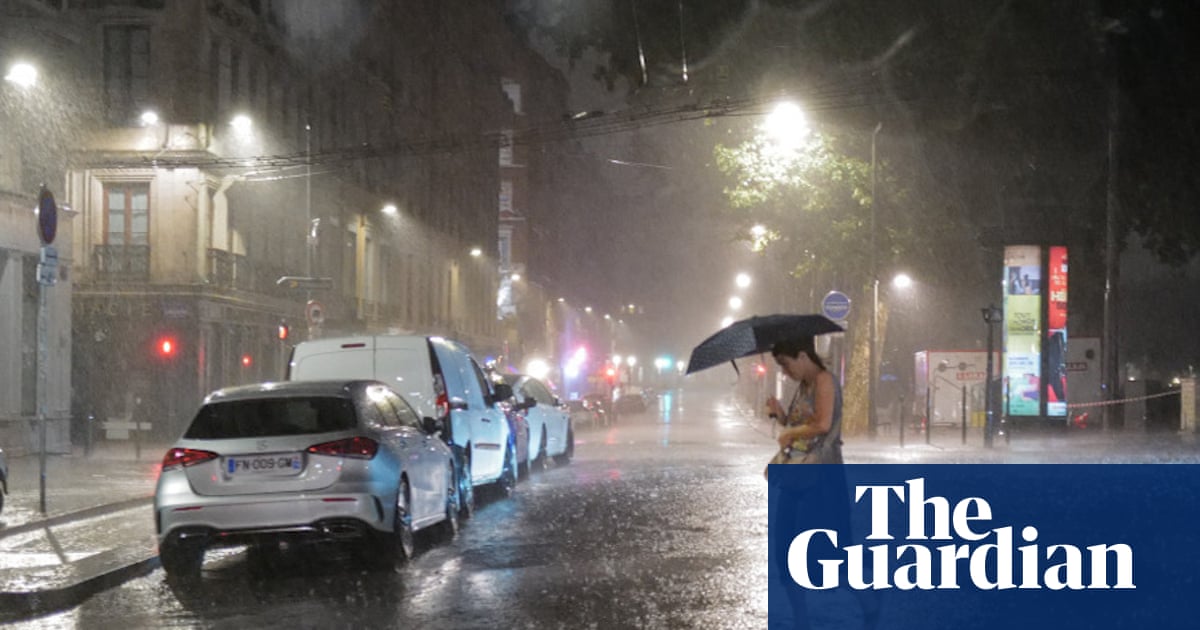 Weather tracker: Thunderstorms strike across Europe amid record heatwave | Europe weather