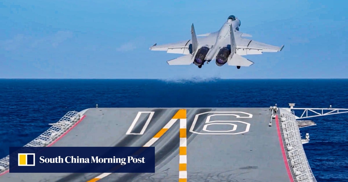 Why it matters that China’s advanced fighters can use all its carriers