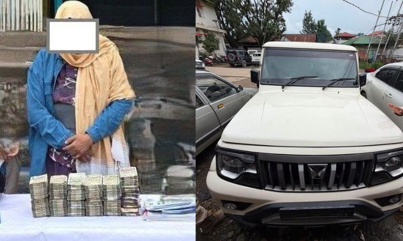 Woman held with Rs 28.78 lakh in suspected drug money, stolen Bolero recovered