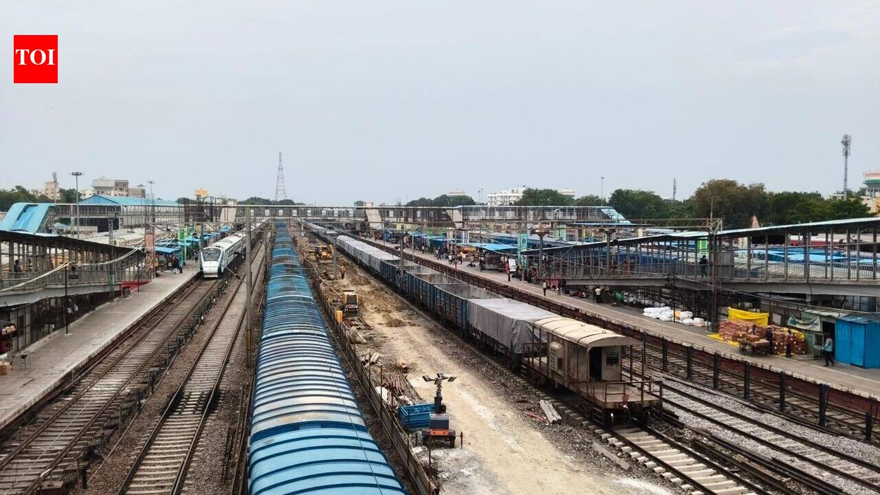Work on 2 new platforms at Prayagraj Junction begins after six-year wait | Prayagraj News