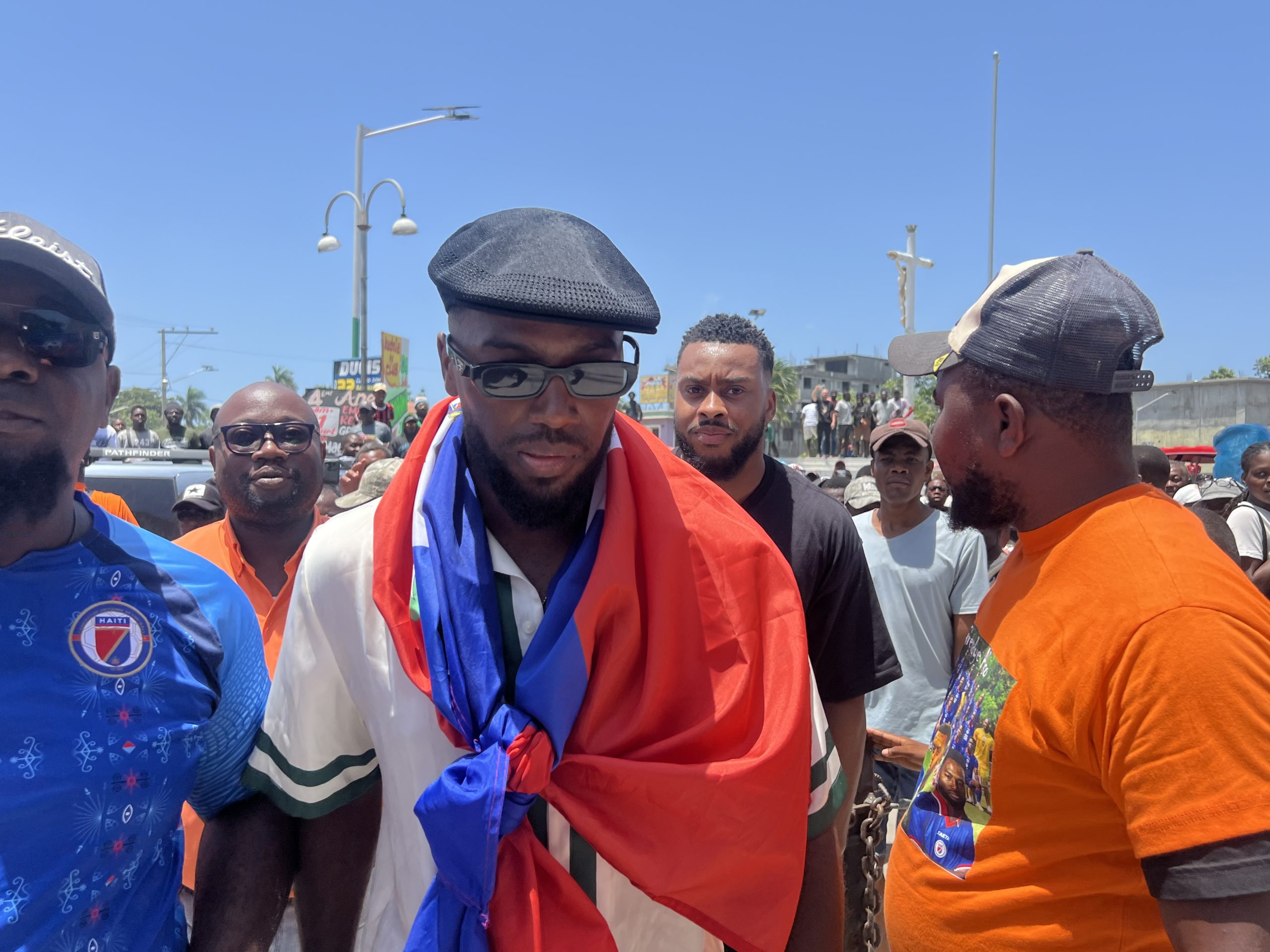 World Cup Grenadiers greeted by cheering crowds in southern Haiti