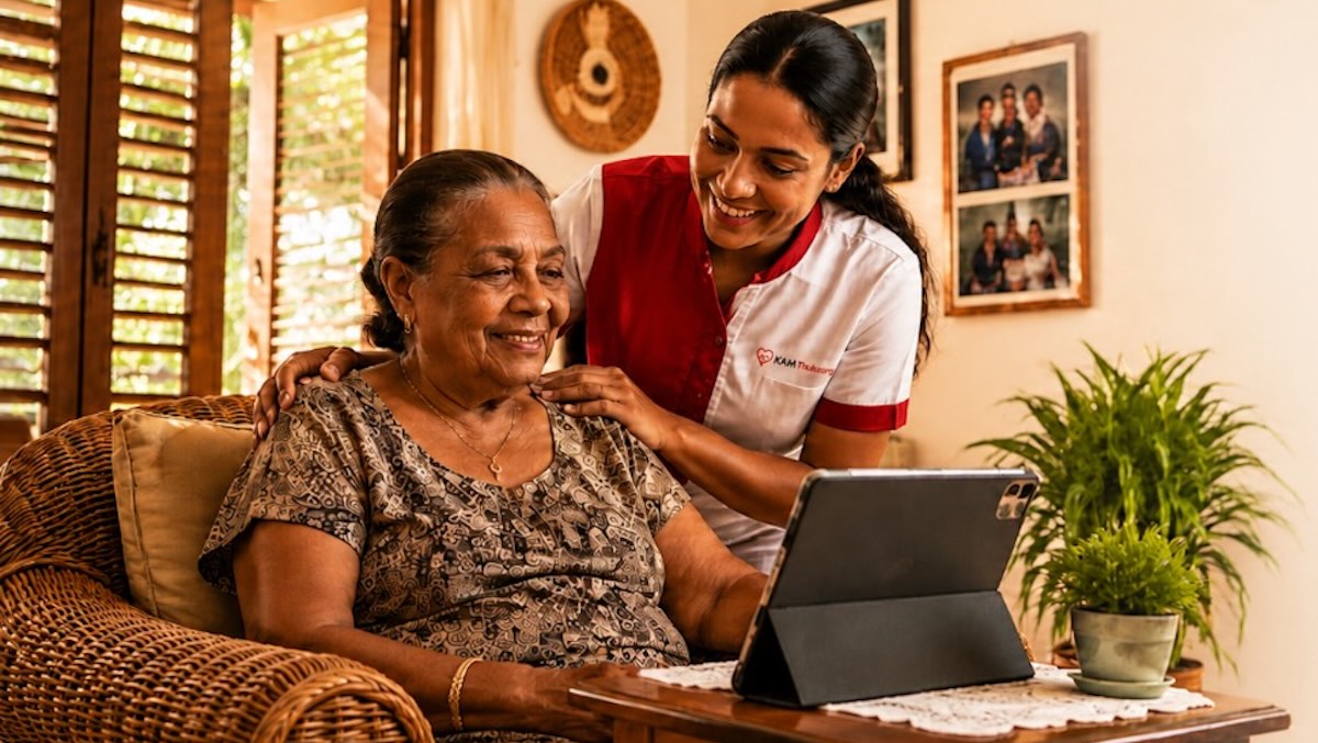 Zorg op afstand: steeds meer families regelen thuiszorg voor ouders in Suriname