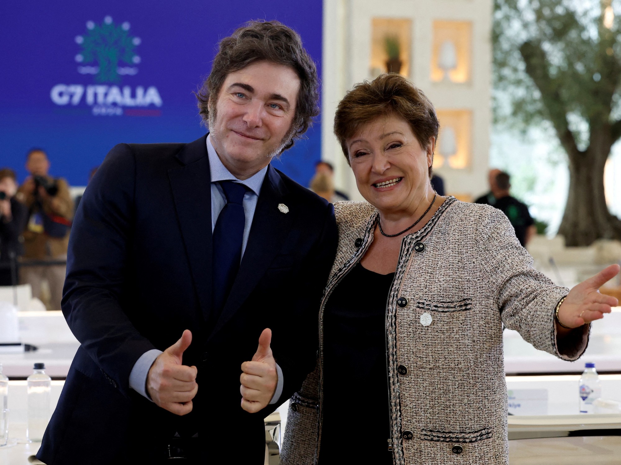un gesto para el Gobierno y una oportunidad para la jefa del FMI