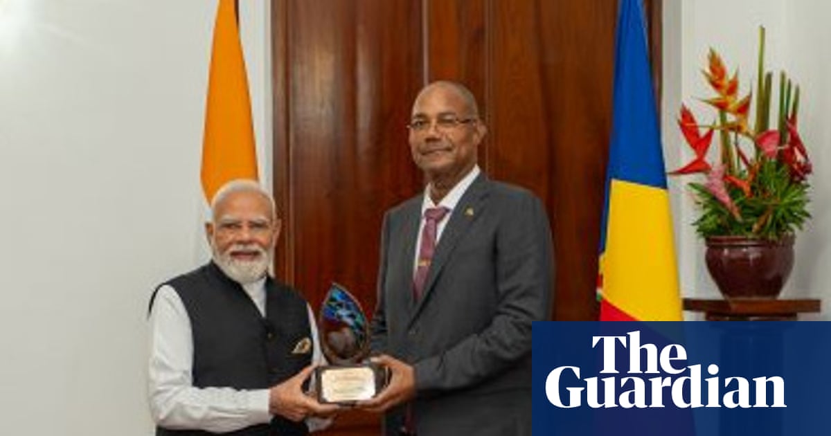 ‘Give him any award, and he’ll come running’: Narendra Modi racks up honours on overseas trips | Narendra Modi