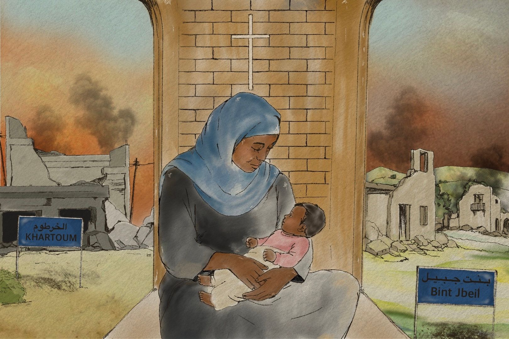 ‘I lost my home twice’: Sudanese mothers caught between two wars | Human Rights