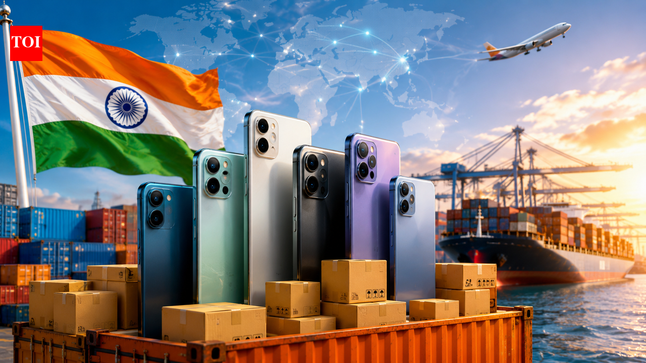 ‘Made in India’ phones go global: Smartphone exports jump 165 times to Rs 2.59 lakh crore