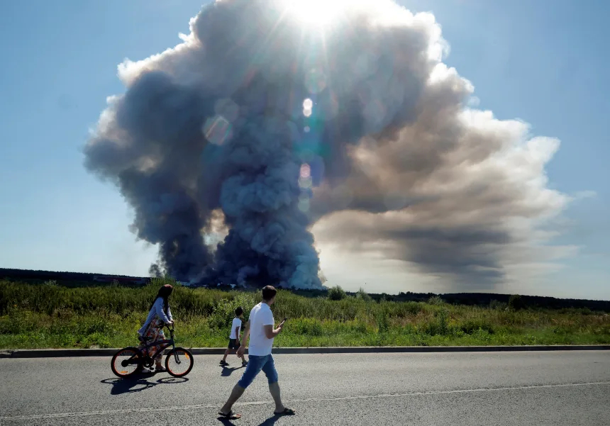 ‘Up in smoke’: Attacks on ‘Russia’s Amazon’ bring Putin’s war closer to home