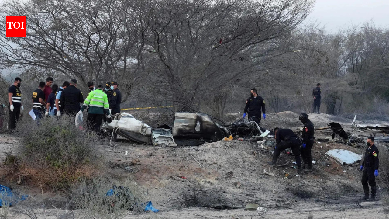 13 killed as tourist plane crashes near Peru's Nazca Lines