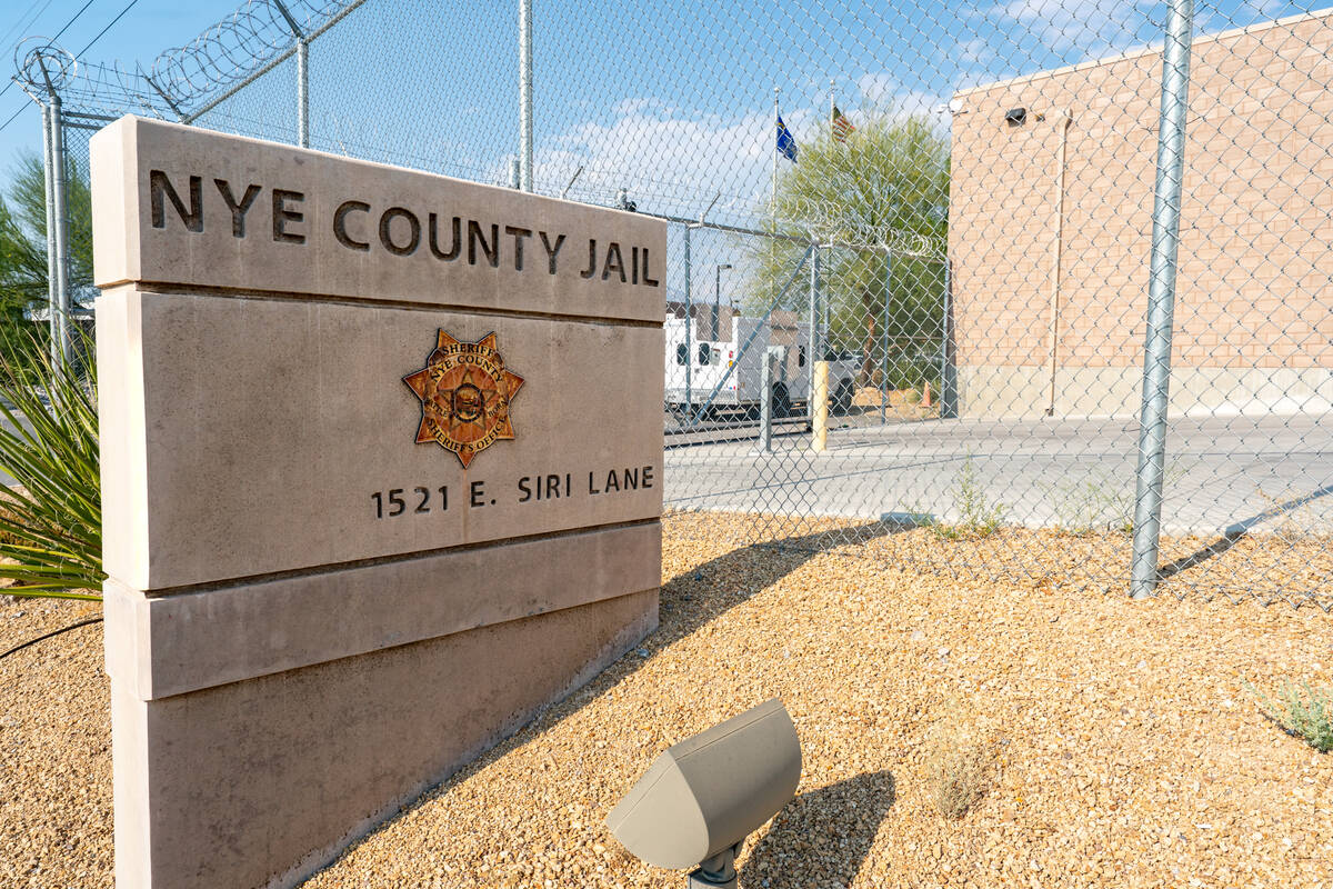 The physical altercation took place at the Nye County Detention Center in Pahrump on June 26. A ...