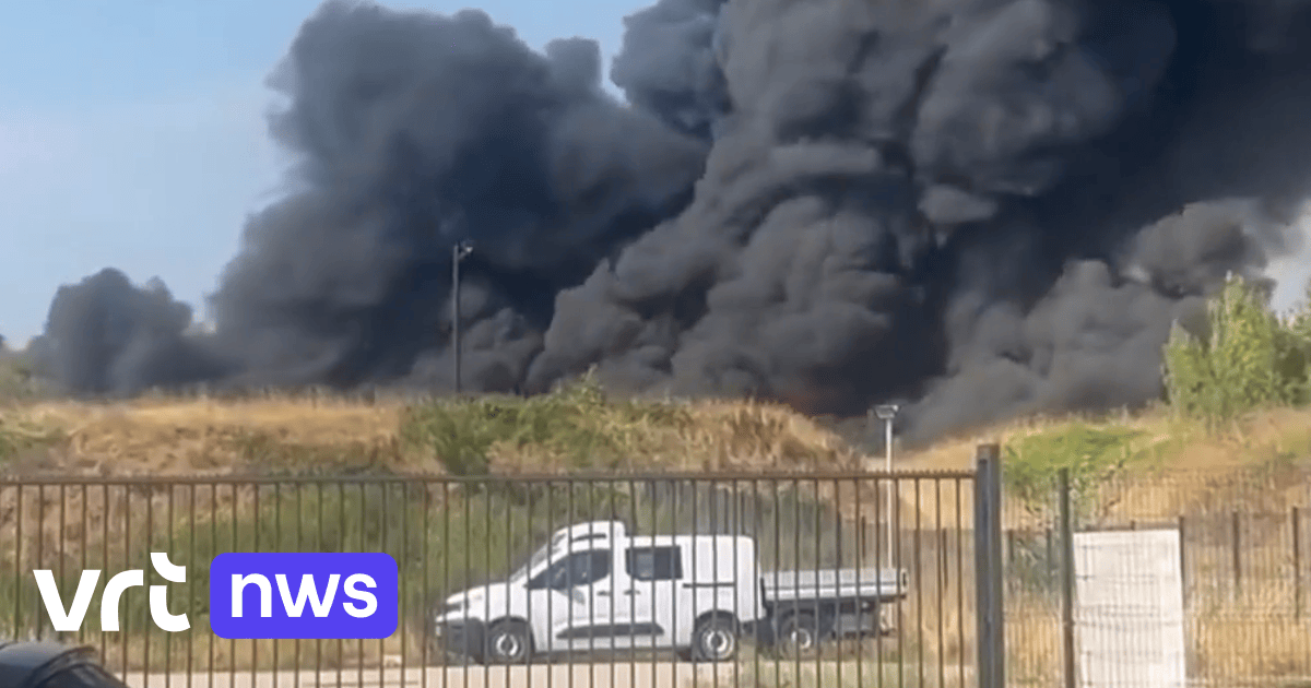 30.000 Fransen moeten binnenblijven wegens grote brand aan chemisch risicobedrijf