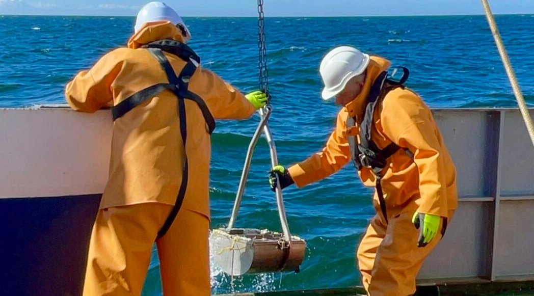 A comprehensive study of the Baltic Sea seabed and ecology is underway along the Kurzeme coast