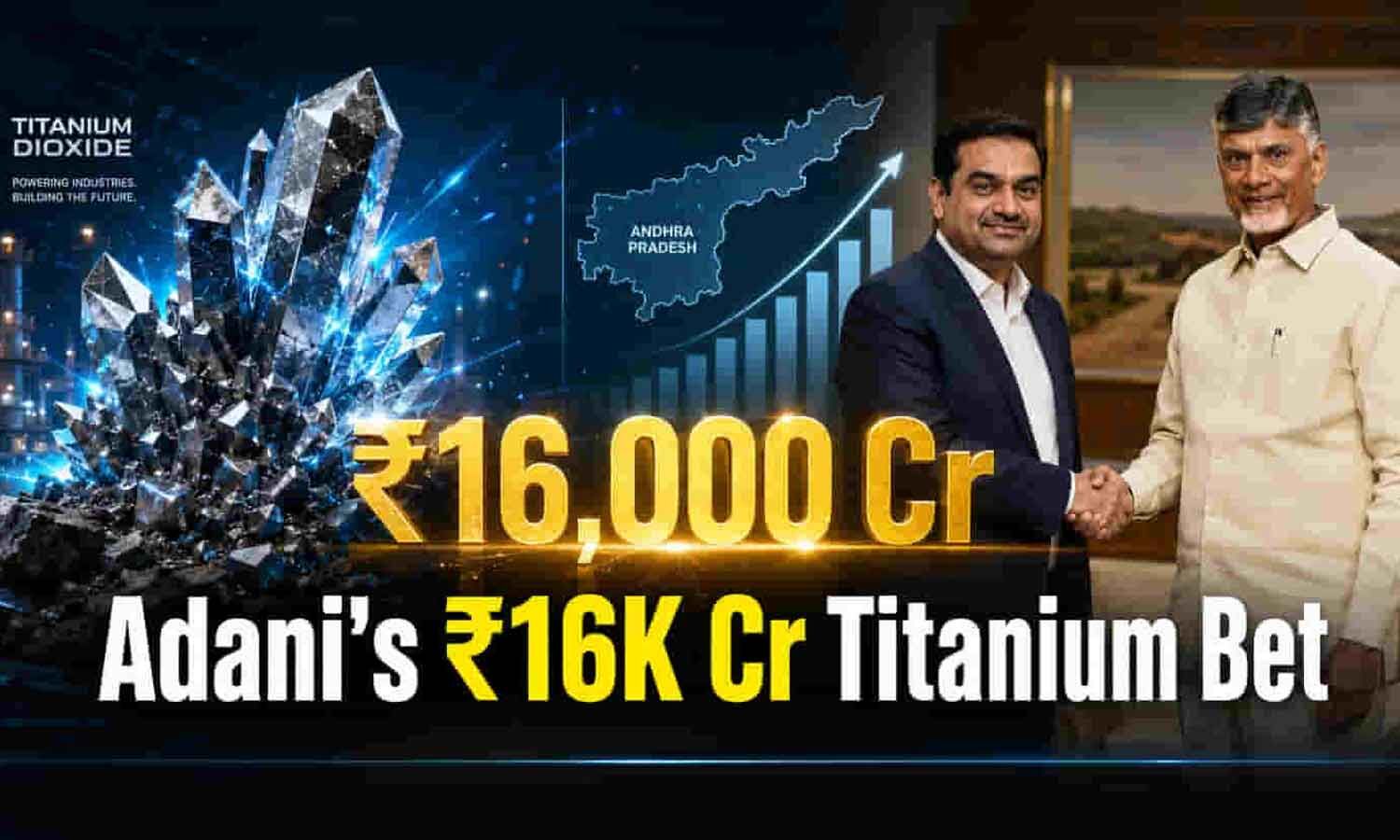 Adani Group plans Rs 16,000-cr titanium plant in Andhra Pradesh
