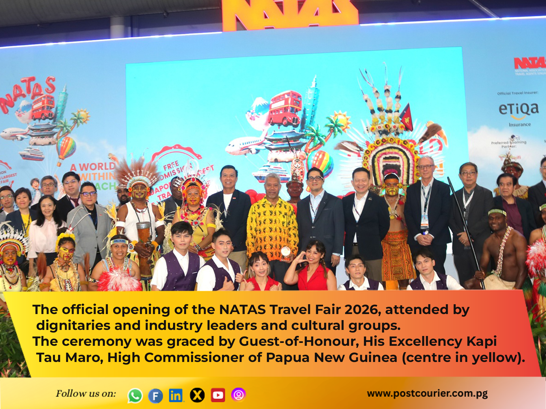 Air Niugini and PNGTPA Showcase PNG at NATAS Travel 2026 in Singapore