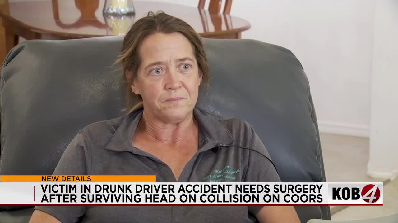 Albuquerque DWI crash survivor faces months-long recovery, urges drivers not to drink and drive