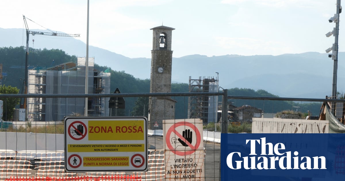 Anger over slow pace of reconstruction in Italian town devastated by earthquake in 2016 | Italy