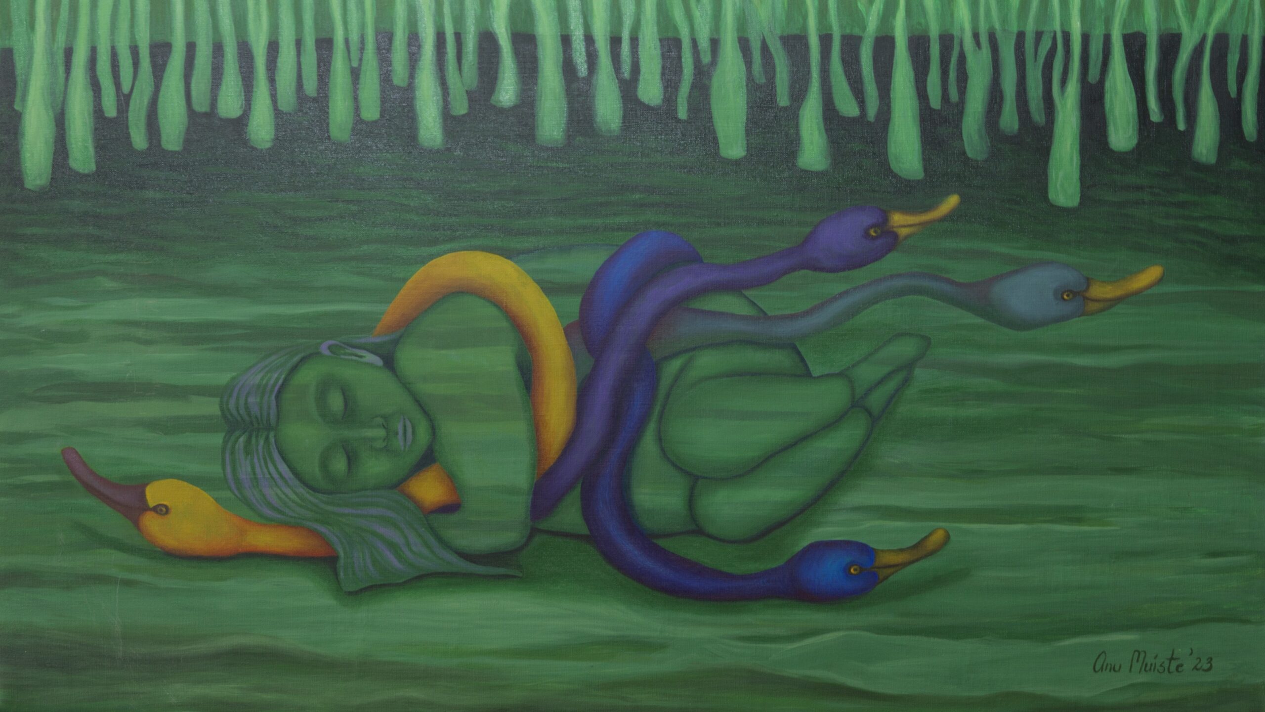 Anu Muiste’s surreal worlds leave nowhere to hide