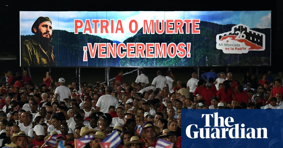 As the lights go out, Cuba’s true believers gather to celebrate the revolution | Cuba
