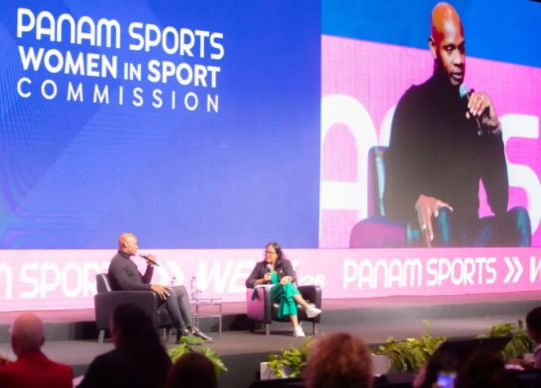 Asafa Powell highlights female leadership at Panam Sports forum ahead of Lima 2027