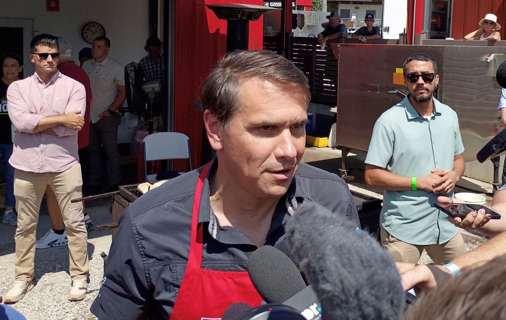 Attorney General Blanche visits Iowa State Fair