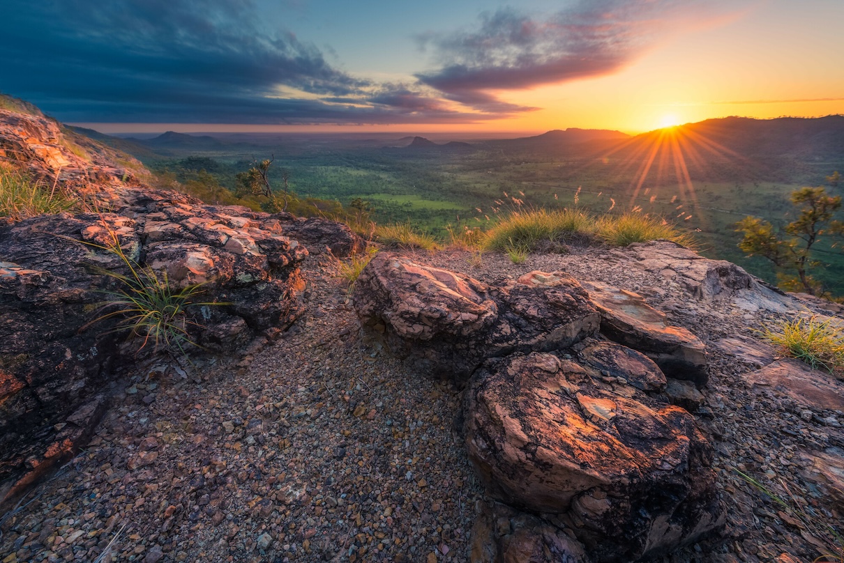 Minerva Hills National Park. Image courtesy of Nathan White/Tourism and Events Queensland.