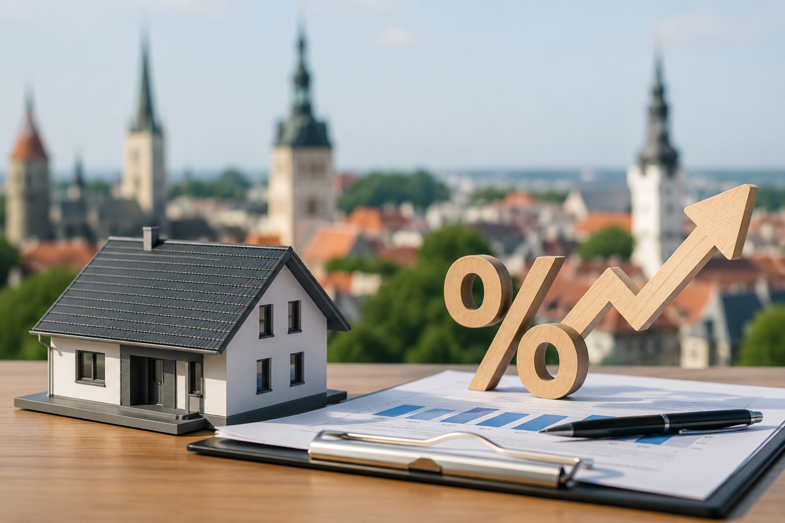 Average interest rate on Estonian housing loans rises further in second quarter