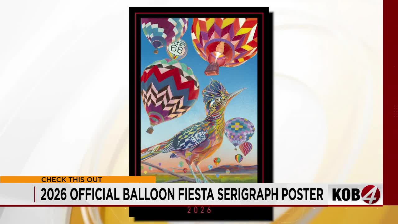 Balloon Fiesta reveals 2026 official serigraph poster