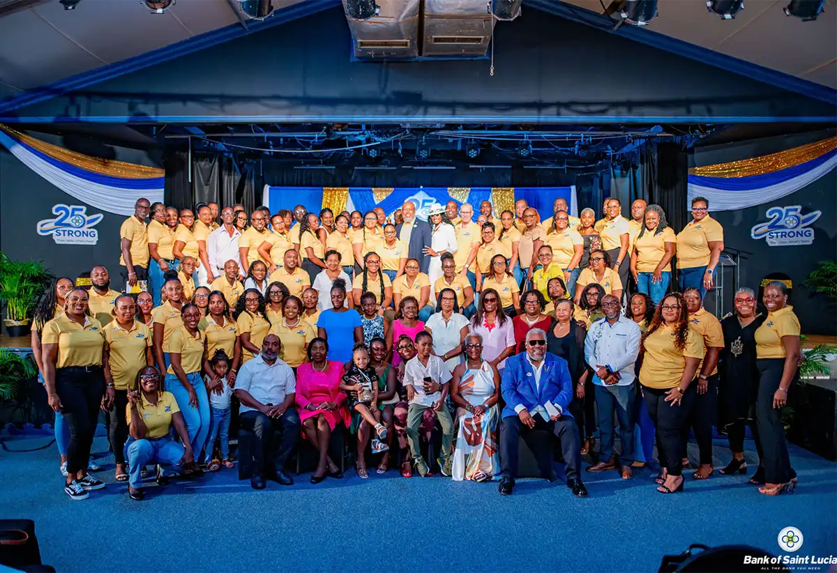 Bank of Saint Lucia Celebrates 25 Years with a Service of Thanksgiving