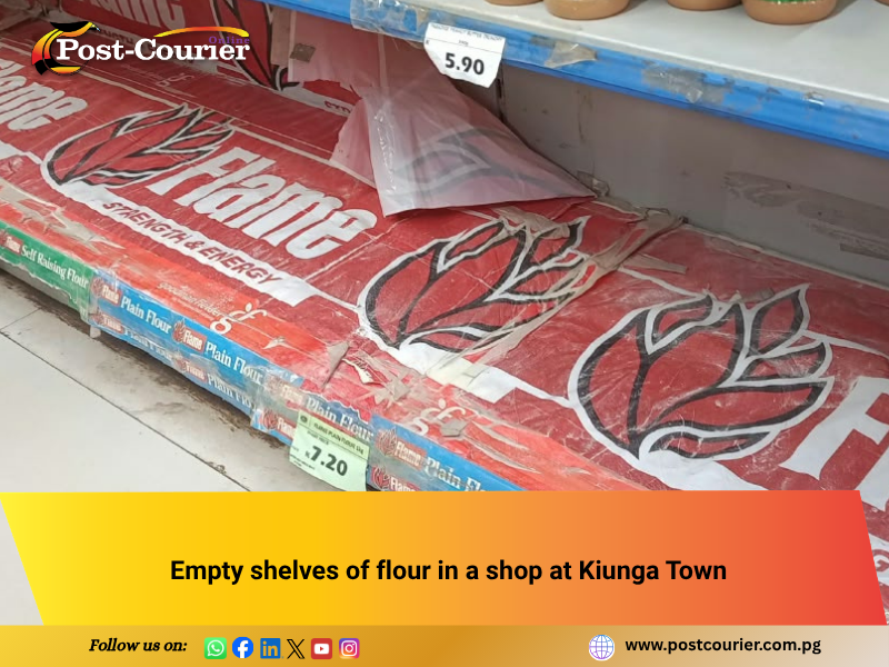 Basic food items running out in Kiunga Town