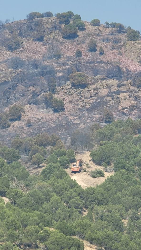 Big Rock Fire reaches 72% containment, several road closures still in effect