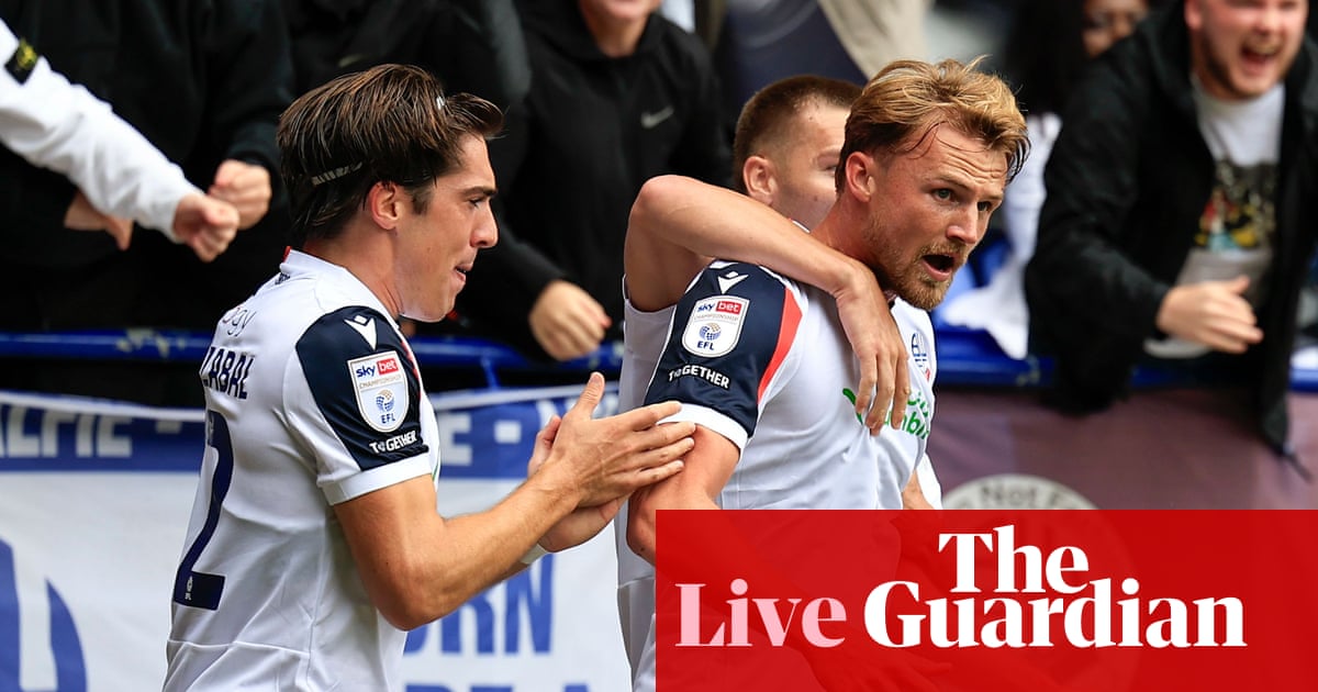 Bolton v Preston, Middlesbrough v Lincoln, Bristol City v Millwall and more: football - live | Championship