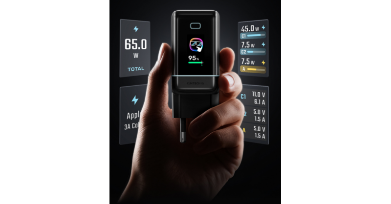 CUKTECH 6 Ultra Charger Officially Launches in Indonesia, Delivering Smarter 100W Fast Charging