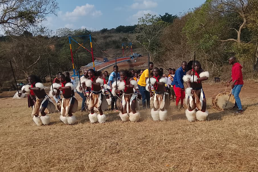 CULTURE TAKES CENTRE STAGE AT NTFONJENI FOOTBRIDGE HANDOVER