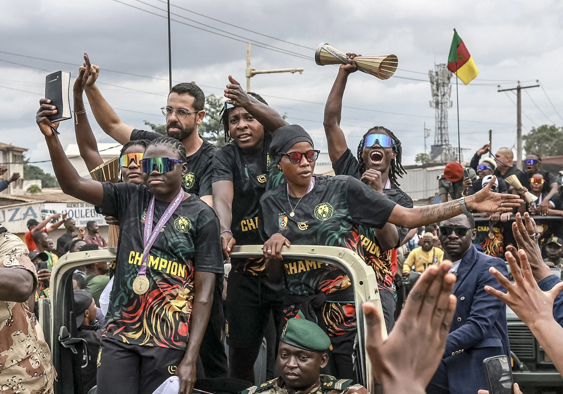 Cameroon Celebrates: The Indomitable Lionesses Return Home as African Champions
