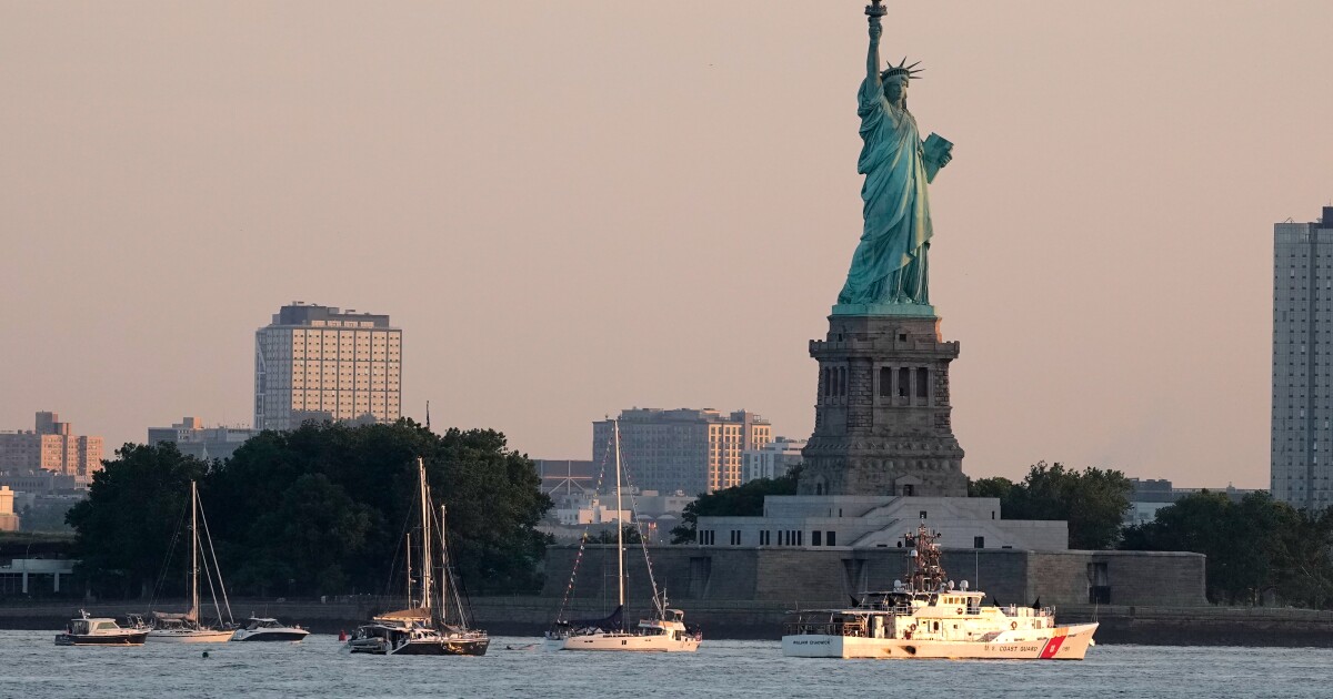 Captain charged after boat capsizes by Statue of Liberty, killing woman and baby