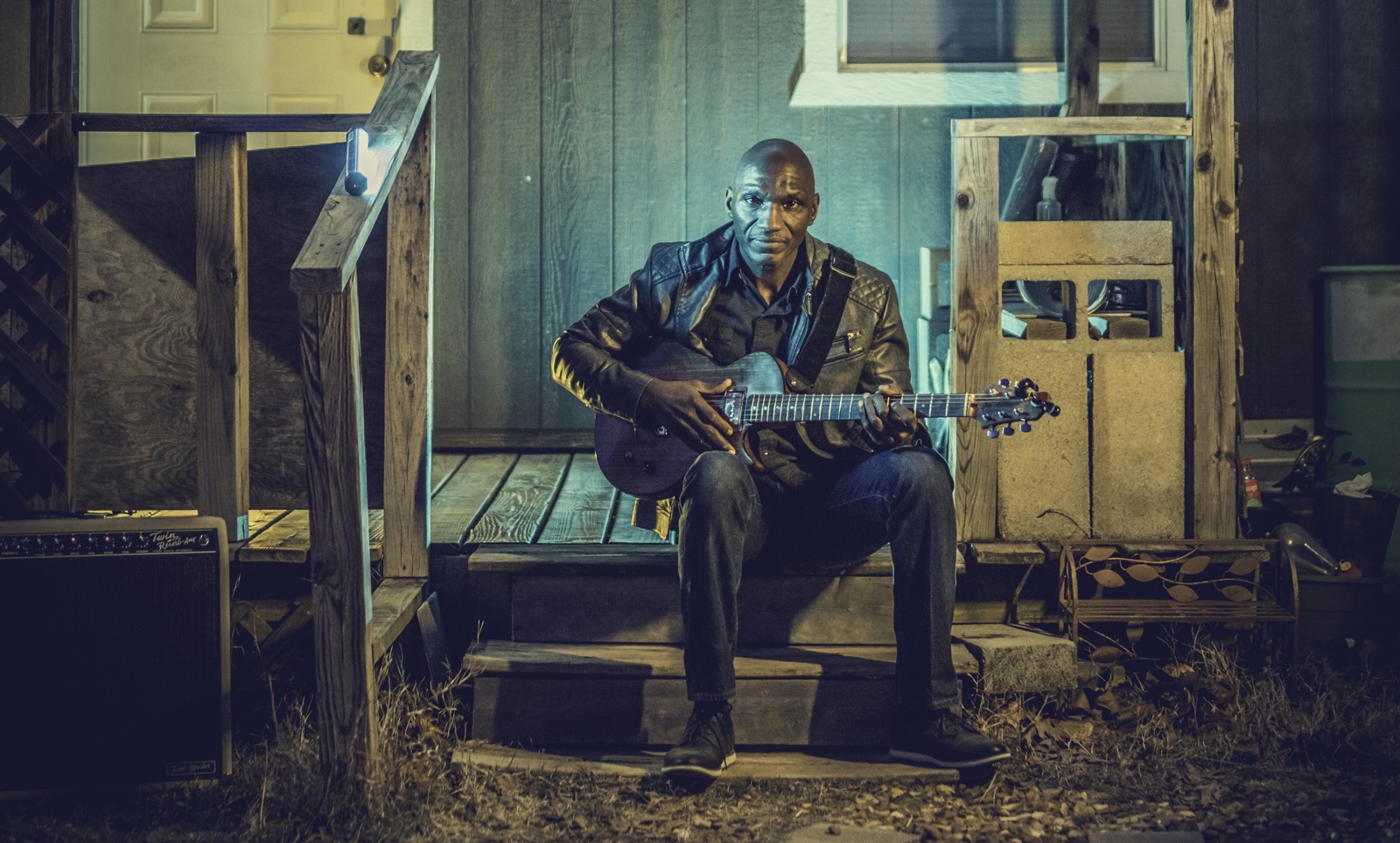 Cedric and Garry Burnside at White Water Tavern on Friday