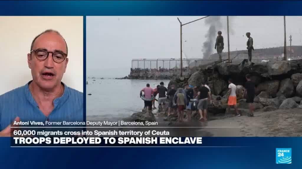 Ceuta migrant crisis:  Far-right govts 'ridiculously using these images' to stoke fear for votes