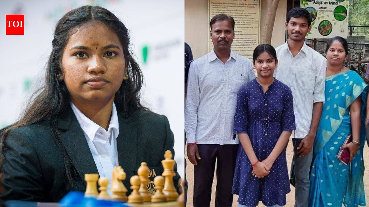 Chess: Father quit Singapore job, pawned jewellery to fund chess dream: Olympiad-bound Savitha Shri's story | Chess News