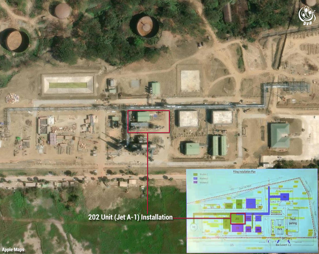 Chinese firms are helping Myanmar's military build a jet-fuel refinery, investigation finds