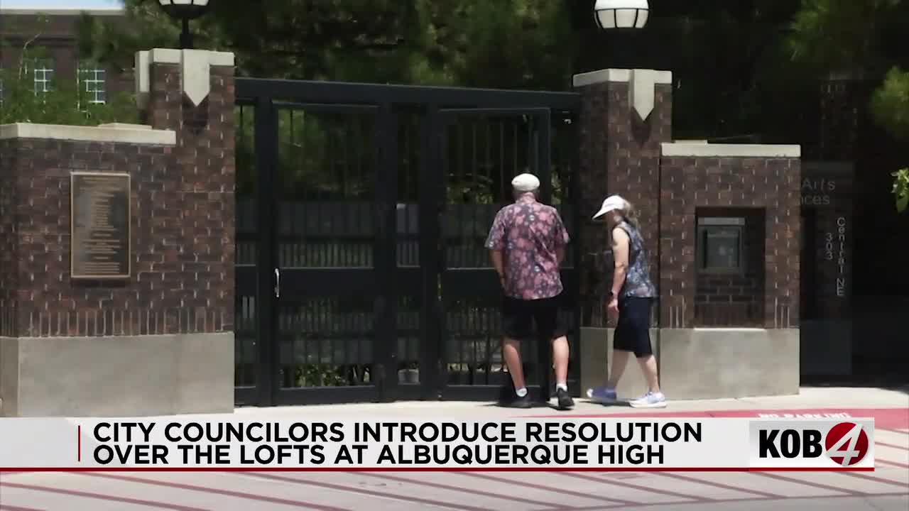 City wants courtyard at old Albuquerque High reopened or contract renegotiated