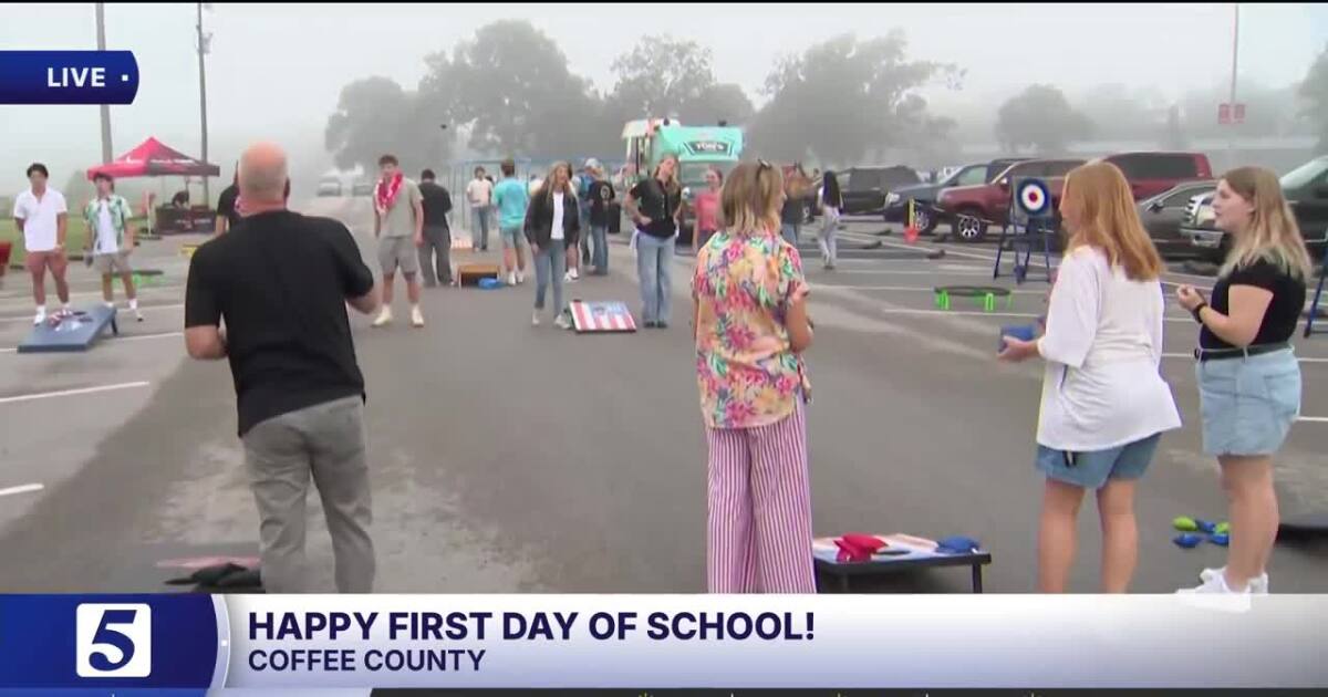 Coffee Co. Central High School welcomes seniors back with 'Senior Sunrise' event