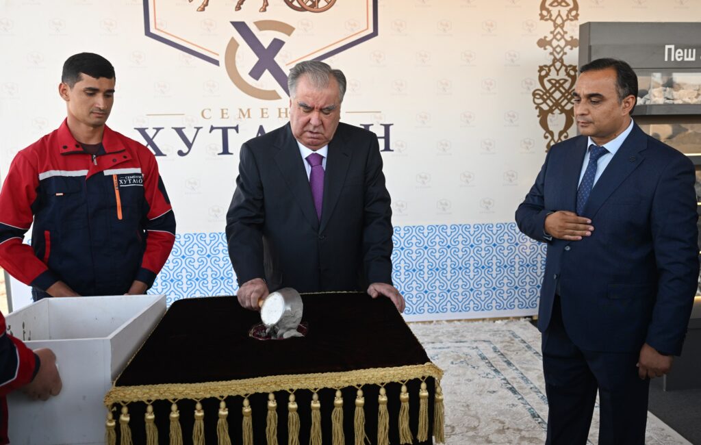 Construction of a new cement plant with a capacity of 1.2 million tons per year has begun in Tajikistan