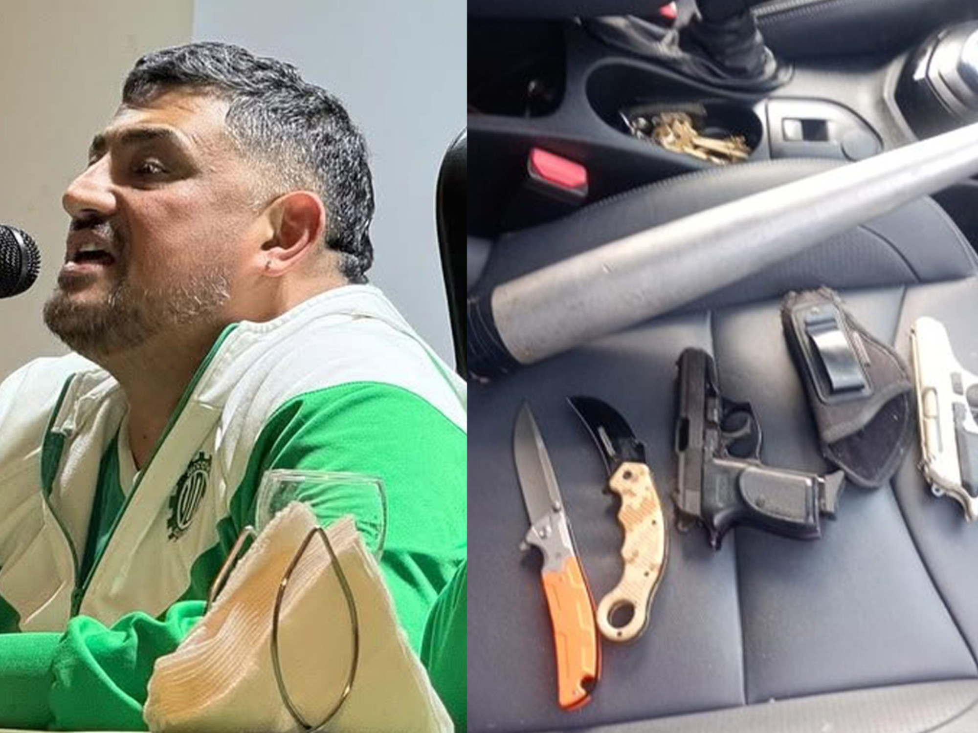 Detuvieron en Mataderos al secretario general de la UOM Quilmes por portación de armas